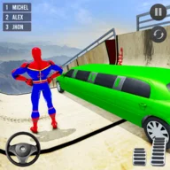 Mega Ramp Car Stunt Driving Games